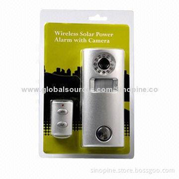 Night Vision Camera GSM Remote Control Security Alarm System